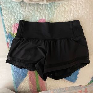lululemon athletica Black Women's Athletic Shorts